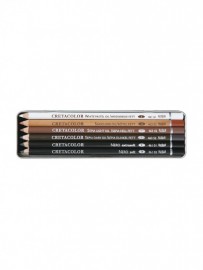 Cretacolor 6 Oil Pencils Pocket Set 400-07