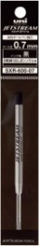 Uni Mitsubishi SXR60007.24 Ballpoint Pen Refill, Jet Stream Prime 0.7 Solid Color, Black