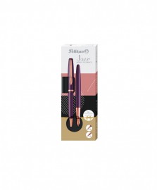 Pelikan Jazz Noble Elegance Metallic Viola 826785 Set Ballpen and Fountain Pen