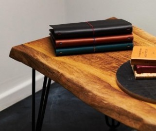 Paper Republic A5 Leather Portfolio Cognac PR