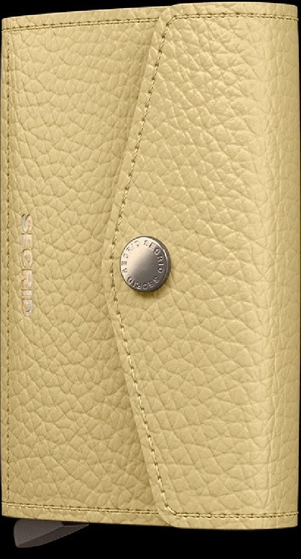 SECRID ENVELOP WALLET PEBBLE EPe BUTTER YELLOW