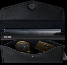 SECRID ENVELOP WALLET VINTAGE EV BLACK