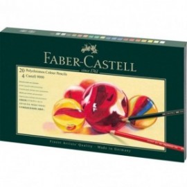 Faber Castell Polychromos Colour Pencil set of 24 plus 4 9000 pencils 210051