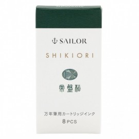 Sailor cartridges Shikiori 8pcs Tokiwamatsu  13-0400-202