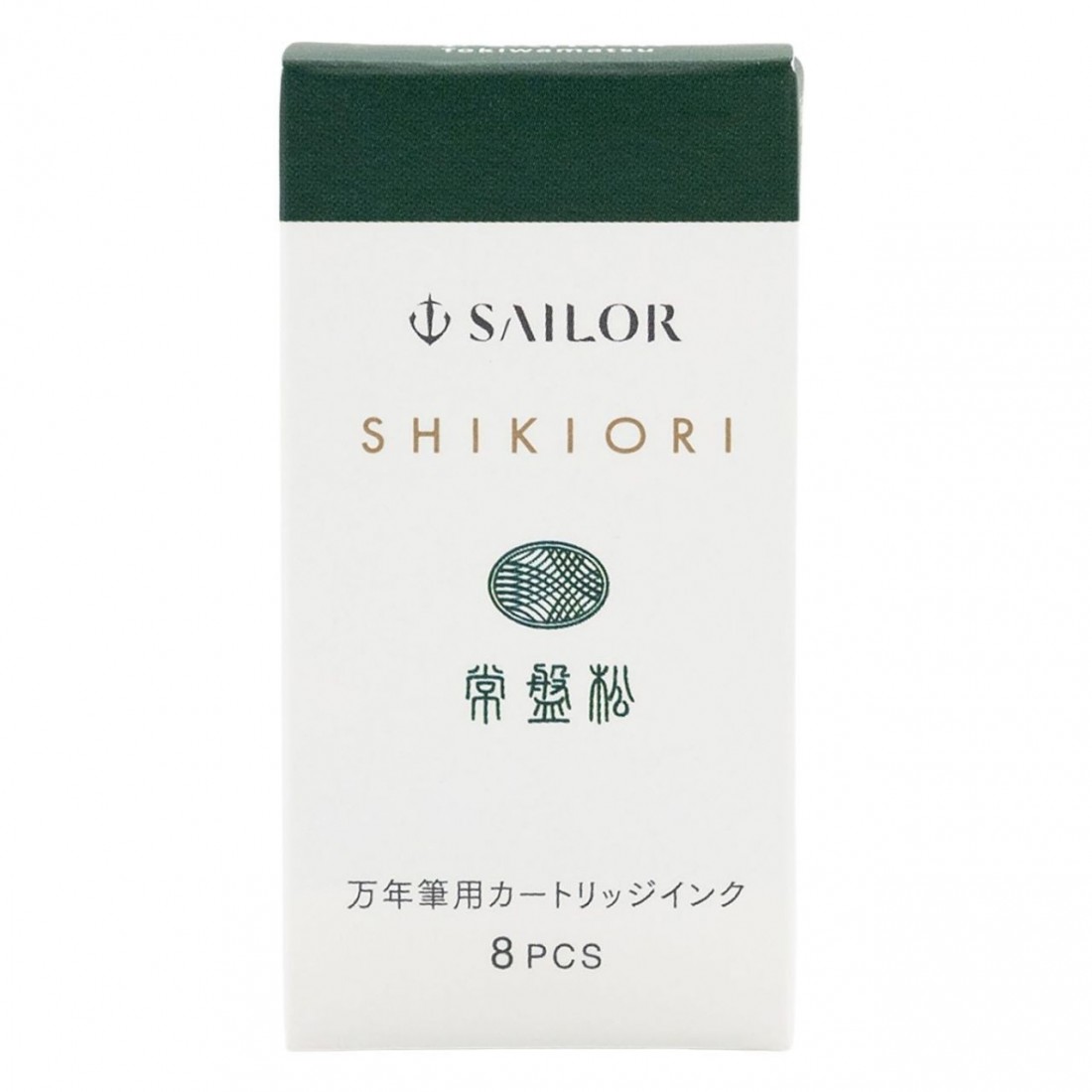Sailor cartridges Shikiori 8pcs Tokiwamatsu  13-0400-202