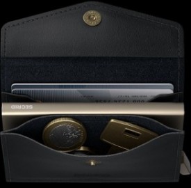 SECRID ENVELOP WALLET ORIGINAL EOr BLACK