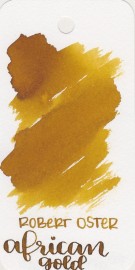 Robert Oster African Gold signature ink 50ml  50289
