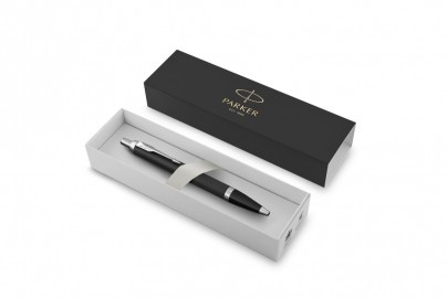 Parker IM Essential matte black CT Ballpen