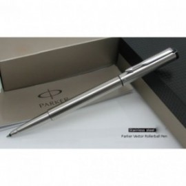 Parker Vector Stainless Steel CT Rollerball Pa
