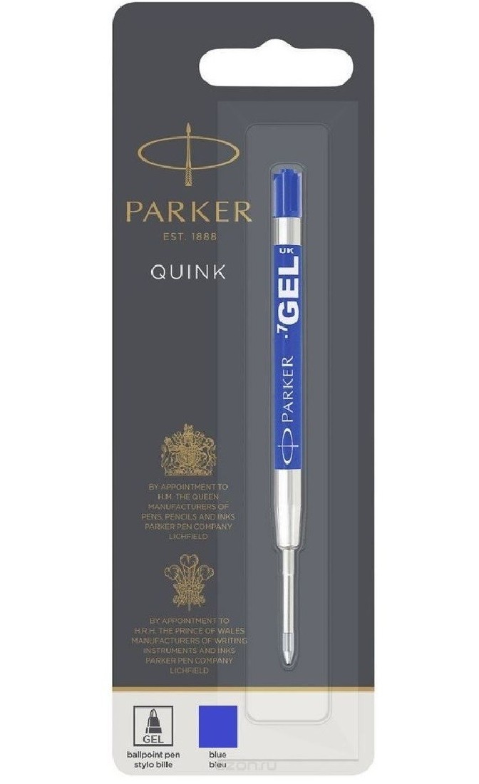 Parker ballpen gel refill blue