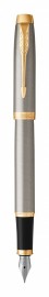 Parker IM Core Brushed Metal GT Fountain Pen PARK