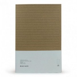 Paper Republic 2 x notebooks (xl) ruled