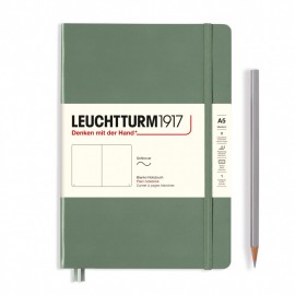 Leuchtturm 1917 Notebook A5 Olive Plain Soft Cover