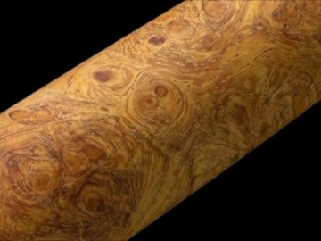 Platinum Izumo Precius wood Karin-Kobu (Amboyna burl) fountain pen, limited edition to 50 pcs, PIZ-150000PW