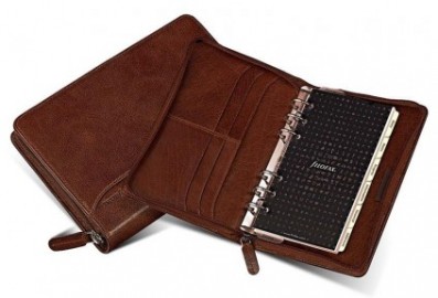 Filofax Organiser A5 Lockwood Zip Cognac 021693