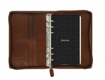 Filofax Organiser A5 Lockwood Zip Cognac 021693