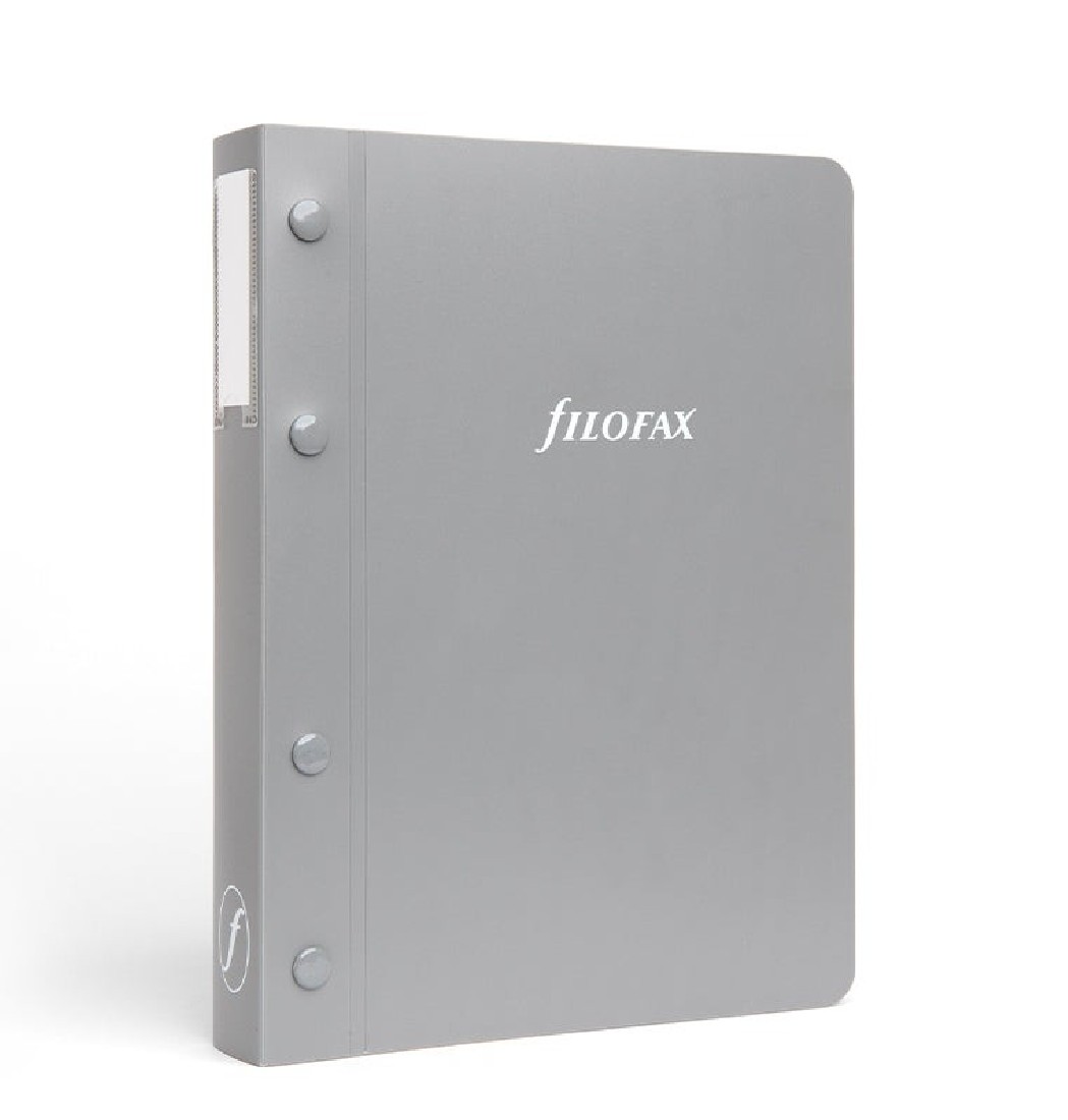 Filofax Refill A5 Organizer Storage Binder Grey 132920