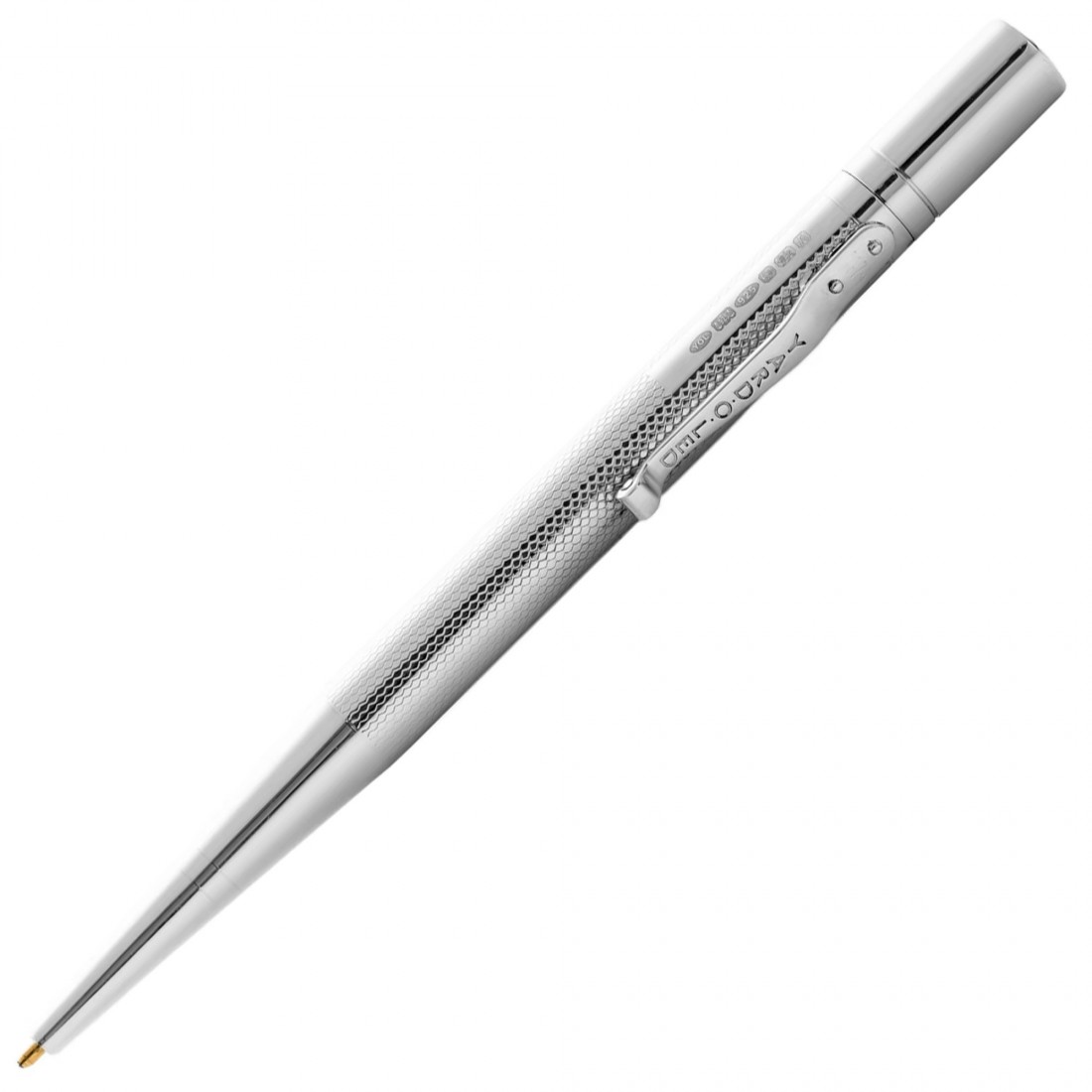 Yard O Led Ambassador Barley  Wave Sterling Silver Ballpen