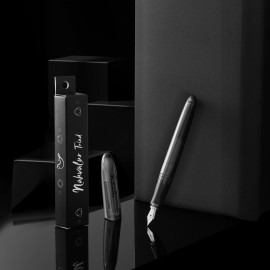 Nahvalur Triad Black Fountain Pen
