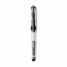 Pineider Avatar Ultraresin Demo Clear with Black Trims Fountain Pen