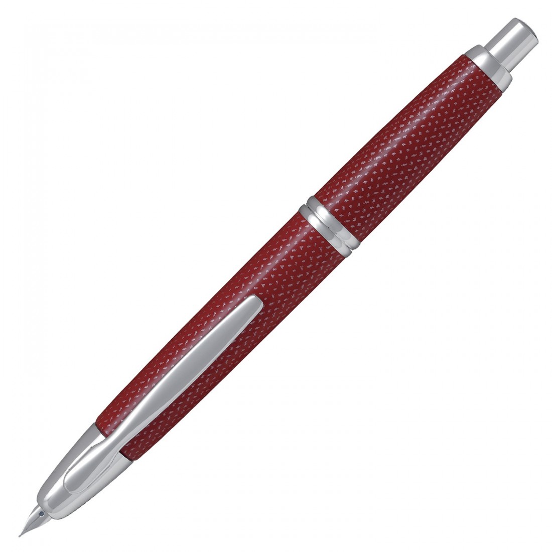 Pilot Capless (Vanishing point) Splash Red  Fountain Pen