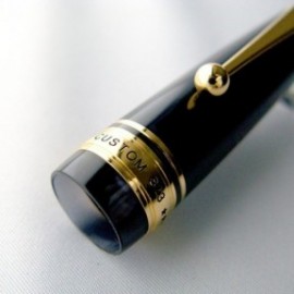 Pilot Custom 823 Transparent Black Fountain Pen FKKE-3MRP-TB