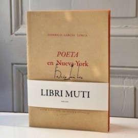 ANTIQUE NOTEBOOK Poeta En Nueva York LIBRI MUTI