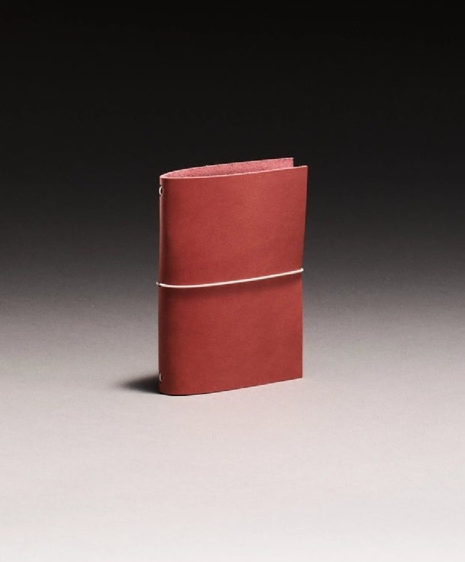 Paper Republic grand voyageur xl rusty rose leather journal