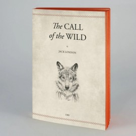 ANTIQUE NOTEBOOK The call of th Wild LIBRI MUTI