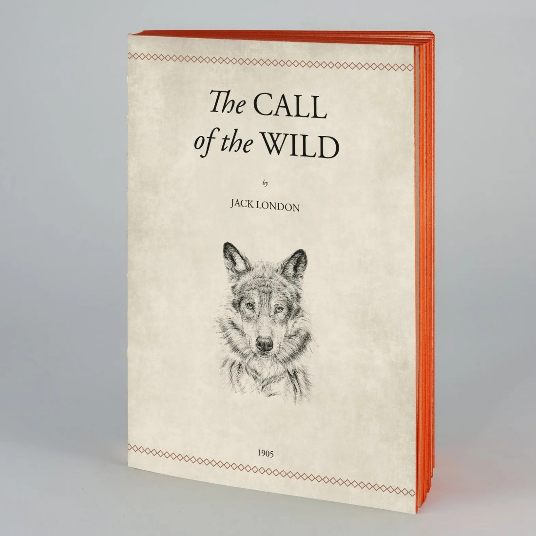 ANTIQUE NOTEBOOK The call of th Wild LIBRI MUTI