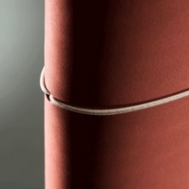 Paper Republic grand voyageur pocket rustic rose leather journal