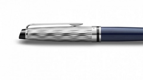 Waterman Expert Deluxe Blue ct special edition  ballpen.
