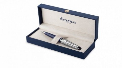 Waterman Expert Deluxe Blue ct special edition  ballpen.