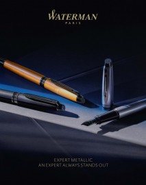 Waterman Expert Metallic Rose Gold Lacquer Fountain Pen (Special Edition)