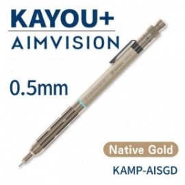 Kayou Plus Aim Vision Drafting pencil 0,5mm Native Gold KAMP-AISGD
