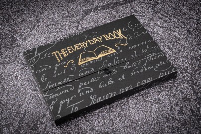 Galen Leather Notebook - Tomoe River Paper - A5 - Crazy Horse Black