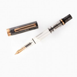 TWSBI ECO BLACK MARBLE BRONZE FOUNTAIN PEN