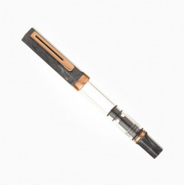 TWSBI ECO BLACK MARBLE BRONZE FOUNTAIN PEN