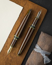Scribo PIUMA Hane Toruko Ruthenium Limited Edition Fountain Pen