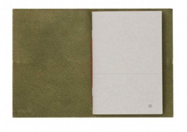 Paper Republic grand voyageur pocket botany green leather journal PP