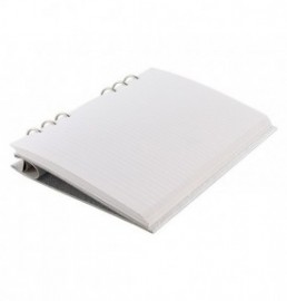 Filofax Clipbook A5 Saffiano Metallic Silver 145004