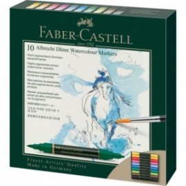Faber Castell Albrecht Durer Watercolour Marker, wallet of 10, 160310