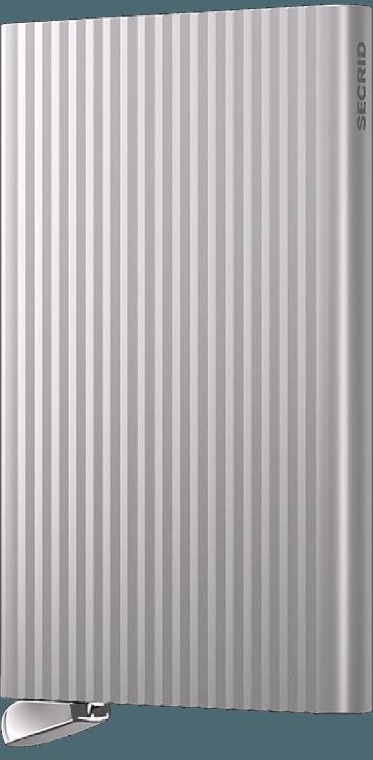 SECRID CARDPROTECTOR PREMIUMPlus  FLUTED SILVER
