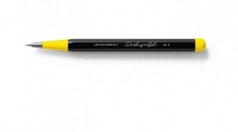 Leuchtturm 1917 mechanical pencil Black/Lemon, Bauhaus Edtiton