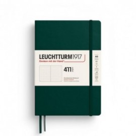 Leuchtturm 1917 Notebook A5 411p Forest Green Dotted Hard Cover