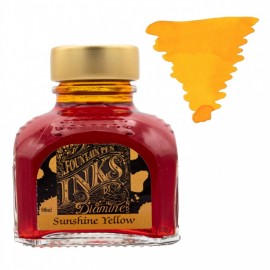 Diamine 80ml Sunshine Yellow Ink Bottle