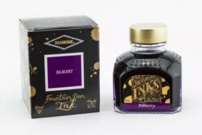 Diamine 80ml Bilberry Fountain pen ink botlle