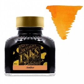 Diamine 80ml Amber Fountain pen ink bottle