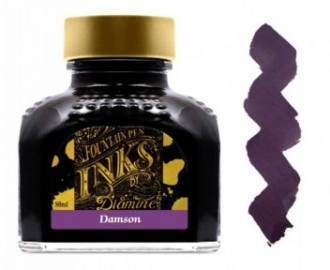 Diamine 80ml  Damson 063 Fountain pen ink bottle