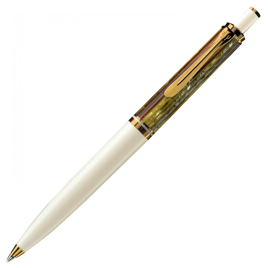 Pelikan Souveran K400 Tortoise White  Ballpen